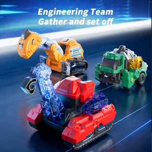 Quà Giáng Sinh bán chạy dành cho bé trai: <span class=keywords><strong>Robot</strong></span> khủng long biến hình từ tính 6 trong 1, đồ chơi xếp hình biến hình cho trẻ em - Product Image 5