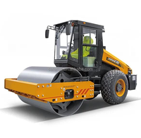Rouleau vibratoire à double fréquence SSR120C-10 de 12 tonnes - Parfait pour le compactage des sols cohésifs et granulaires