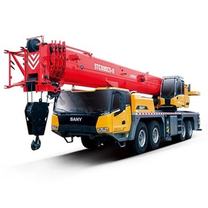 Grúa de Elevación con Tracción en las Cuatro Ruedas 4x4, Grúa Sany STC800 de 80 Toneladas para Obras de Construcción de Carreteras - Product Image 1