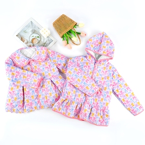 Giacca Imbottita per Bambini in Cotone Biologico Puresun con Orlo Smerlato, Prezzo all'Ingrosso - Product Image 6