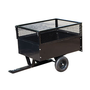 <span class=keywords><strong>Remorque</strong></span> utilitaire en acier et polyéthylène pour ATV avec roues de 16 pouces pour jardin, ferme, <span class=keywords><strong>moto</strong></span> et utilisation tout-terrain - Product Image 2