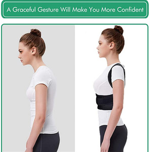 Male Female Adjustable Posture Corrector Corset <b>Back</b> Brace Belt Lumbar <b>Support</b> Straight Corrector Breathable <b>Back</b> <b>Support</b> S-XXXL - Product Image 4