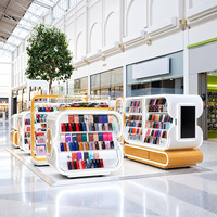 Vitrine de magasin de téléphonie mobile, mobilier de présentation de vente au détail, étagères murales, comptoir, vitrine de magasin de téléphonie mobile personnalisable