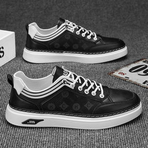 Nouvelles chaussures de sport décontractées pour hommes, style basketball, antidérapantes, résistantes à l'usure, en cuir, légères, de luxe, respirantes - Product Image 2