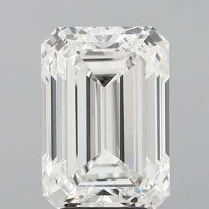 Diamant de laboratoire CVD de qualité supérieure, taille émeraude, couleur E, clarté VS2, 4,53 carats |   Diamant de laboratoire certifié IGI 4,53 ct (E/VS2) - Product Image 1