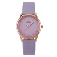 Montre à quartz pour femme, style coréen, micro-commerce virale Douyin, écologique, incrustée de diamants, bracelet en acrylique, petite taille