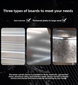 وسادة تبريد تبخيرية جديدة من الورق المقوى 7090/7060 للدفيئات ومزارع الدواجن، متوفرة باللون الأخضر/الأسود/البني، ضمان لمدة سنة، من شيانغهوا، 25 كجم - Product Image 3