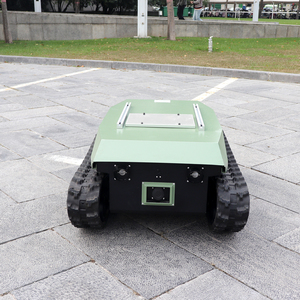 Giảm Giá Giá Tins-13 Lớn Xe Tăng Ugv Cao Su Theo Dõi Khung gầm Di Động Nền Tảng <span class=keywords><strong>Robot</strong></span> Với Sốc Hấp Thụ Hệ Thống - Product Image 3