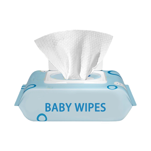 Pañuelos de bebé húmedos de limpieza portátiles suaves de piel suave de alta calidad - Product Image 1