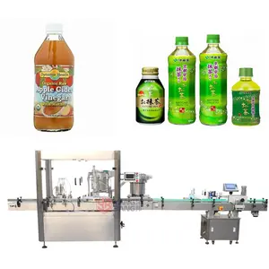 Máquina embotelladora de llenado de bebidas carbonatadas de agua con gas suave, bebida energética pequeña, soda, soda, bebidas carbonatadas