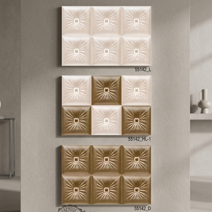 กระเบื้องเซรามิกตกแต่งพื้นและผนัง สีดำ เคลือบเงา ขนาด 300x450 มม. 30x45 ซม. สำหรับห้องโถงและห้องน้ำ - Product Image 5