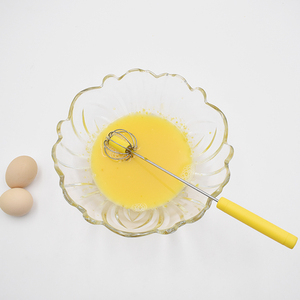 Accessoires de <span class=keywords><strong>cuisine</strong></span> <span class=keywords><strong>Fouet</strong></span> à œufs semi-automatique en acier inoxydable Durable pour fouetter les blancs d'œufs/la crème double pour des pics doux - Product Image 6