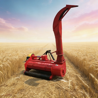 Broyeur de paille Yanhui combiné avec ensileuse, machine à couper l'herbe et ensileuse de maïs
