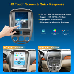 Autoradio Android 10.4" con CarPlay Wireless, Schermo Touch, Sistema Multimediale con GPS e BT per <span class=keywords><strong>Opel</strong></span> Buick Excelle 2003- - Product Image 2