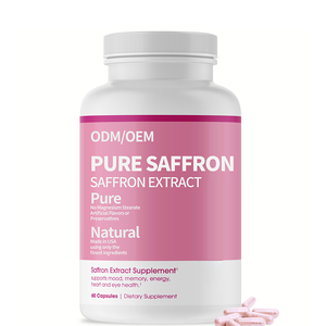 Экстракт шафрана, пищевые добавки, капсулы, частная марка, веганские органические капсулы шафрана - Product Image 1