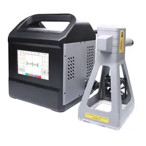 JS Laser Handheld Design 20W/30W/50W JPT Fiber Laser Marking Machine For Plastic Shandong Laser Marking Machine
