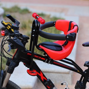 Asiento de Bebé Metálico de Montaje Frontal con Liberación Rápida y Totalmente Cerrado para Bicicletas de Montaña - Product Image 4