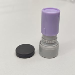 Оптовая Продажа с фабрики, круглые штампы 17 мм, офисные штампы для учителей, цветные штампы для вспышки с индивидуальным логотипом - Product Image 6