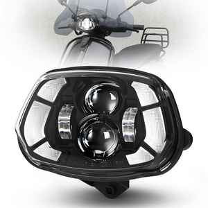 ไฟหน้า LED ความสว่างสูงรุ่นใหม่ปี 2026 สำหรับรถสกู๊ตเตอร์ Piaggio Retro แบบเสียบใช้งานได้ทันที กันน้ำ เหมาะสำหรับขับขี่กลางคืน - Product Image 1