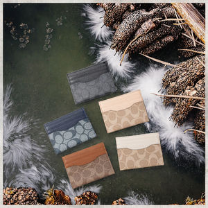 Tarjetero Ultrafino de Lujo en PVC, Tipo Abierto, Forro de Lino de Primera Calidad, Personalizable, para Tarjetas Go Yard - Product Image 2