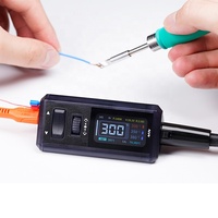 Estación de Soldadura Mini MINIWARE TS1M PD 3.1 28V 200W Compatible con Mango T245 y Soldador Digital Portátil C210