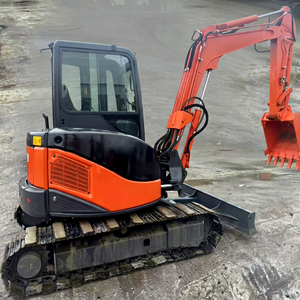รถขุดขนาดเล็ก Hitachi Zaxis55 5.5 ตัน พร้อมบุ้งกี๋ขุดไฮดรอลิก รถตีนตะขาบมือสอง - Product Image 1