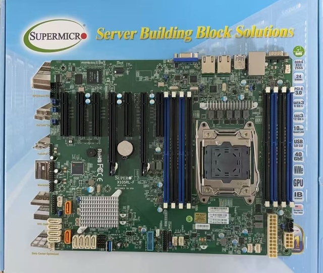SUPERO Original and Genuine Server Motherboard  X10SDV-8C-LN2F X10DRL-i X10SDV-4C X11SSZ-F X10SBA-L REV 1.01A X9DRT-HF X11SSL-F