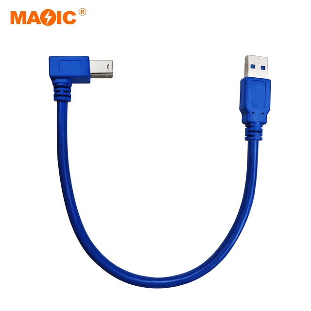 MGL High Speed Right Angle USB printer cable for All Printer Models