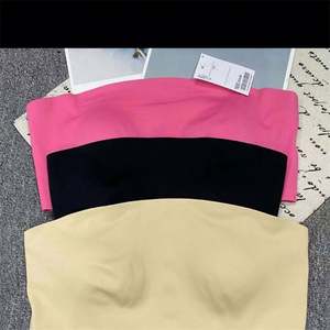 Sujetador de bajo precio para mujer, sujetador de talla grande estampado para niñas, ropa interior de encaje de realce de Color sólido Simple a la moda, sujetador Bh <span class=keywords><strong>Sosten</strong></span> para mujer - Product Image 4