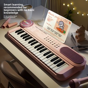 Clavier de piano multifonctionnel rechargeable à 37 touches, jouet musical pour enfants, vente en gros d'instruments de musique, pianos pour enfants à vendre - Product Image 5