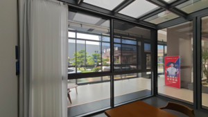 Deioux High Quality Aluminium <b>Sliding</b> Windows House Villa Balcony Smooth Horizontal <b>Sliding</b> Windows - Product Image 2