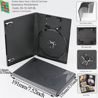 Boîtier de remplacement personnalisé pour jeux PS2, boîte de rangement simple pour DVD avec support pour carte mémoire, housse de protection pour Sony Playstation