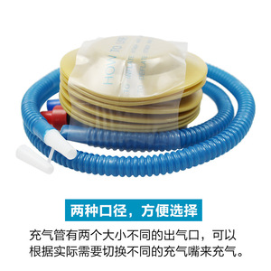 Pompe à pied DQB-JB, cylindre à air 10x12 cm, gonfleur manuel pour bouée de natation, lit pneumatique, ballon, piscine - Product Image 2