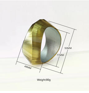 Tendencia caliente Tortoiseshell acetato colorido acrílico resina brazalete pulsera mujer moda pulseras brazaletes al por mayor - Product Image 6