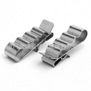 คลิปหนีบสายเคเบิลสแตนเลส รูปตัว C ขนาด 4 สแควร์ สำหรับยึดสายเคเบิล - Product Image 1