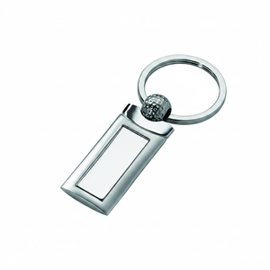 Portachiavi a Moschettone in Acciaio Inossidabile e Lega di Zinco a Tema Golf, Regalo Elegante con Stampa UV e Offset - Product Image 2