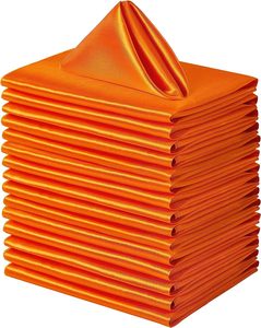 43*43cm Carré Satin Serviettes <span class=keywords><strong>De</strong></span> <span class=keywords><strong>Table</strong></span> Doux Mouchoir Romantique <span class=keywords><strong>De</strong></span> Mariage Banquet Nappe Dîner Décoration Personnalisé Serviettes OEM - Product Image 5