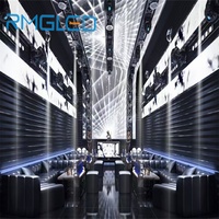 Bar de concert en vente directe d'usine Table de DJ 3d mur vidéo P3 P4 P5 écran LED d'affichage pour discothèque de mariage