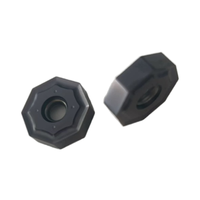 Plaquette de fraisage CNC octogonale ONMU080608-TN-MM IC908, en carbure cémenté personnalisable, revêtement en carbure de titane, 60HRC pour