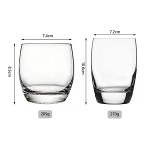 Kristal İçki Bardakları Kalın Tabanlı Tekila Shot Bardağı Ağır Tabanlı Viski Bardakları Bar Partisi İçin - Product Image 3