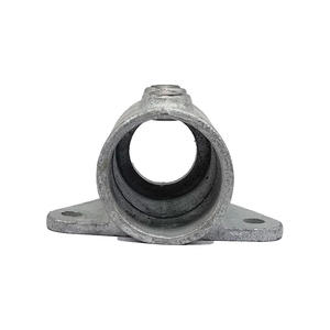 Accesorios de Tubería de Hierro Fundido, Abrazadera de Llave Galvanizada por Inmersión en Caliente, Fijación Lateral para Barandillas de Seguridad, Certificación ISO9001 - Product Image 2