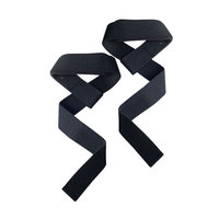 Ceinture de musculation ajustable en nylon personnalisée avec bande de soutien antidérapante pour le poignet pour la musculation