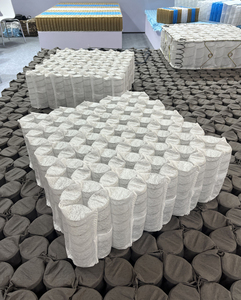 Yeni gelenler mobilya aksesuarları beyaz yaylı yatak bahar bahar paketi ünitesi çelik tel cep bahar yatak kanepe yatak için - Product Image 1