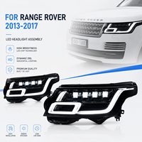 Pour Land Rover Range Rover Vogue L405 2013-2017, nouveau style de phare à LED matriciel, ensemble de phares avant, DRL séquentiel