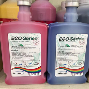 Encre éco-solvant Jetbest Eco Solvent <span class=keywords><strong>Max</strong></span> ESL3 de haute qualité 500 ml pour impression numérique couleur CMYK pour Ro-Land BN-20/RE-640/RS-<span class=keywords><strong>540</strong></span>/RS-640/SP-300i/ - Product Image 1