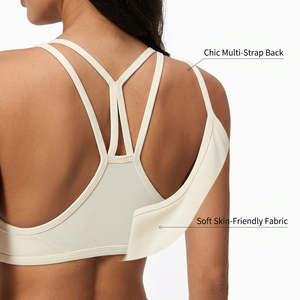Conjuntos de Yoga Premium para Mujer, sin Costuras, con Top de Cuello Redondo, Pantalones Capri de Pierna Ancha y Sujetador de Cuello en V, para Marcas de Ropa Deportiva de Boutique - Product Image 4