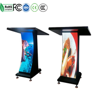Écran LED sur pied pour intérieur, 4K HD, P1.86, P2, P2.5, GOB, pour église, salle de classe, conférence, lancement d'événements