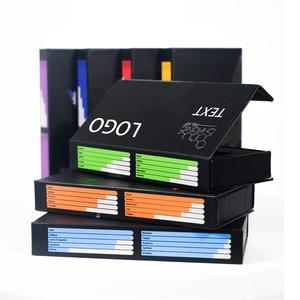 Nút bấm 2025 CR trẻ em tùy chỉnh Cmyk in Gói 1g Bao bì hộp mực đen mờ UV giấy trượt ngăn kéo Đóng gói hộp - Product Image 5