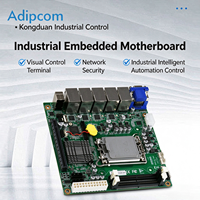 Industrial Motherboard Intel H610 LGA1700 Alder Lake-S 5LAN DDR5 SODIMM Embedded Mainboard for Industrial PC Machine Vision