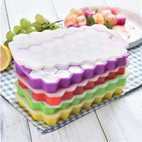 Moule à glace en forme de nid d'abeille 37 trous fait maison Bac à glaçons en silicone